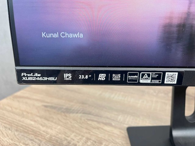 2x iiyama prolite - 24" monitor op voet - dp, hdmi, usb - afbeelding 13 van  17