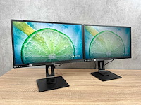 2x iiyama prolite - 24" monitor op voet - dp, hdmi, vga, usb - afbeelding 3 van  17