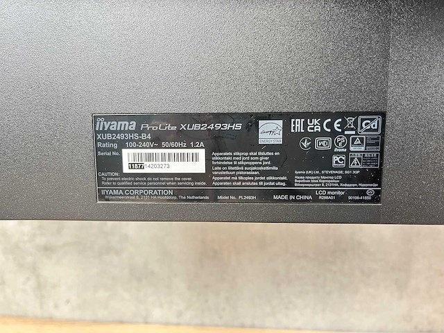 2x iiyama prolite - 24" monitor op voet - dp, hdmi, vga - afbeelding 12 van  13