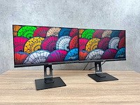 2x iiyama prolite - 24" monitor op voet - dp, hdmi, vga - afbeelding 1 van  13