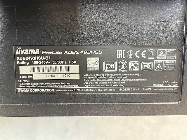 2x iiyama prolite - 24" monitor op voet - hdmi, dp, vga - afbeelding 4 van  13