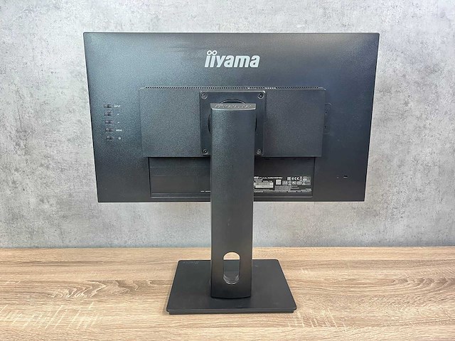 2x iiyama prolite - 24" monitor op voet - hdmi, dp, vga - afbeelding 10 van  12
