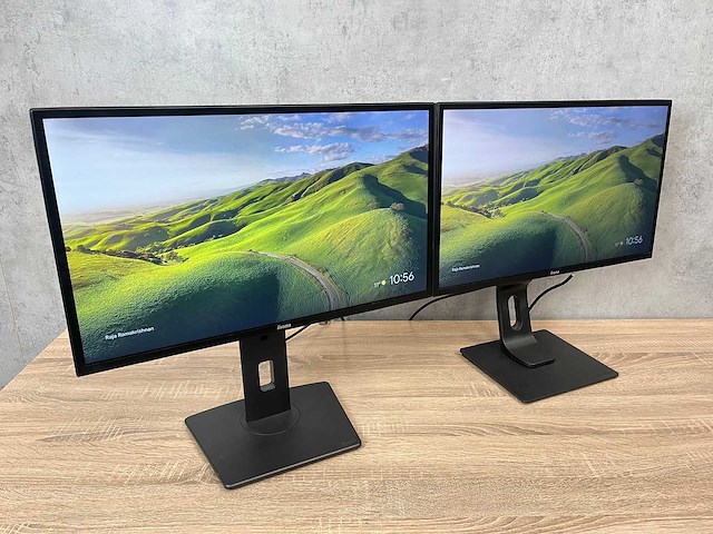 2x iiyama prolite - 24" monitor op voet - hdmi, dvi, vga - afbeelding 7 van  14