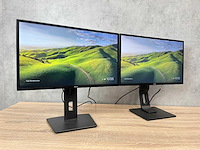 2x iiyama prolite - 24" monitor op voet - hdmi, dvi, vga - afbeelding 1 van  14