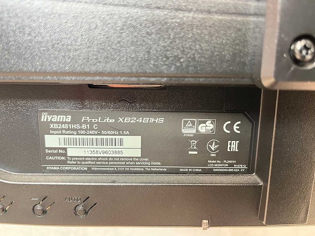 2x iiyama prolite - 24" monitor op voet - hdmi, dvi, vga - afbeelding 3 van  14