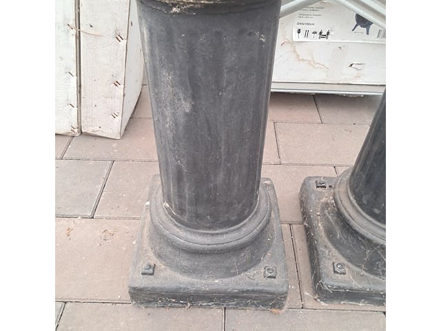 2x ijzeren decoratiepaal - afbeelding 5 van  9