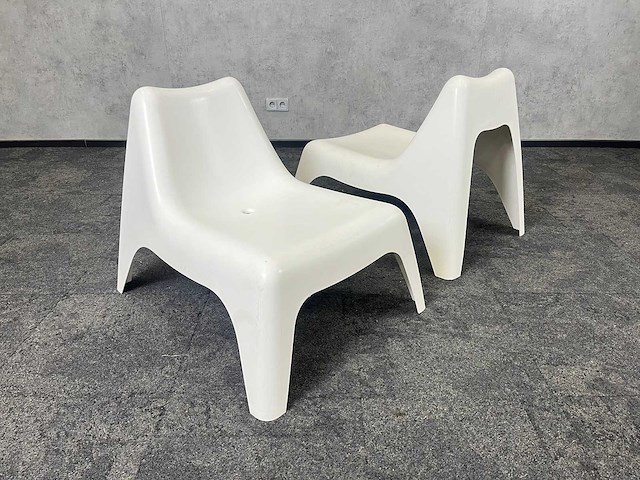 2x ikea - ps vago lounge tuinstoel - afbeelding 1 van  6