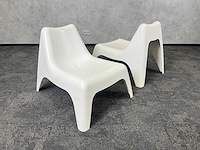 2x ikea - ps vago lounge tuinstoel - afbeelding 1 van  6