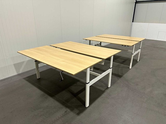 2x in hoogte verstelbaar bureau - afbeelding 2 van  6