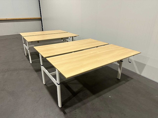 2x in hoogte verstelbaar bureau - afbeelding 3 van  6