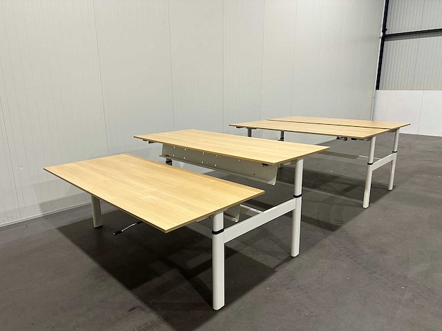 2x in hoogte verstelbaar bureau - afbeelding 4 van  6