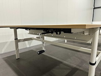 2x in hoogte verstelbaar bureau - afbeelding 5 van  6