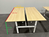 2x in hoogte verstelbaar bureau - afbeelding 6 van  6