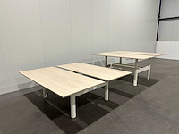 2x in hoogte verstelbaar bureau - afbeelding 1 van  8