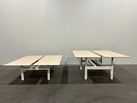 2x in hoogte verstelbaar bureau - afbeelding 2 van  8