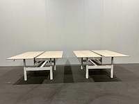 2x in hoogte verstelbaar bureau - afbeelding 7 van  8