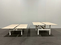 2x in hoogte verstelbaar bureau - afbeelding 2 van  8