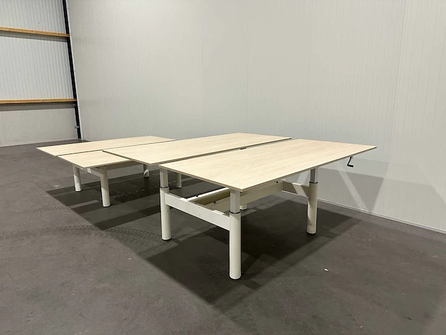 2x in hoogte verstelbaar bureau - afbeelding 3 van  8
