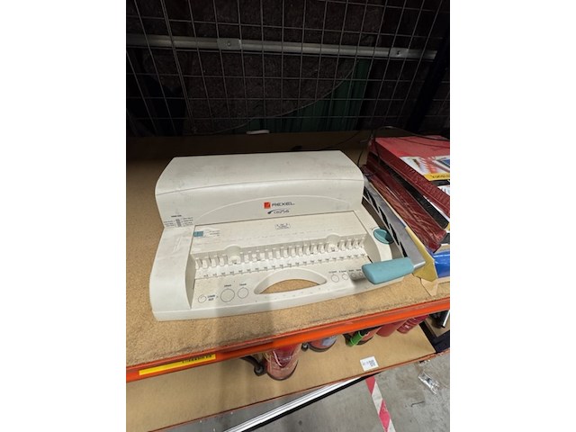 2x inbindmachine rexel, met toebehoren - afbeelding 2 van  4