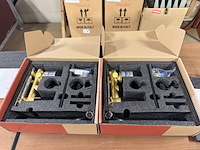 2x inbouw wastafelmengkraan 2-gats met coldstart regn - afbeelding 1 van  4