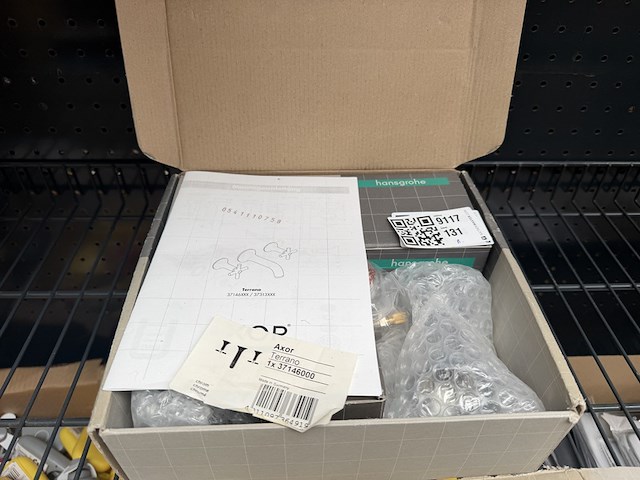 2x inbouw wastafelmengkraan en thermostaat hansgrohe - afbeelding 2 van  4