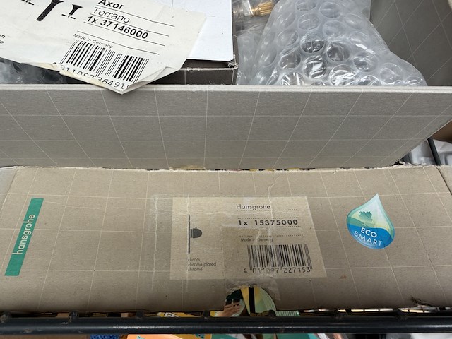 2x inbouw wastafelmengkraan en thermostaat hansgrohe - afbeelding 4 van  4
