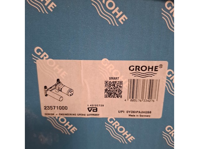 2x inbouwkraan grohe, essence new, chroom - afbeelding 6 van  7
