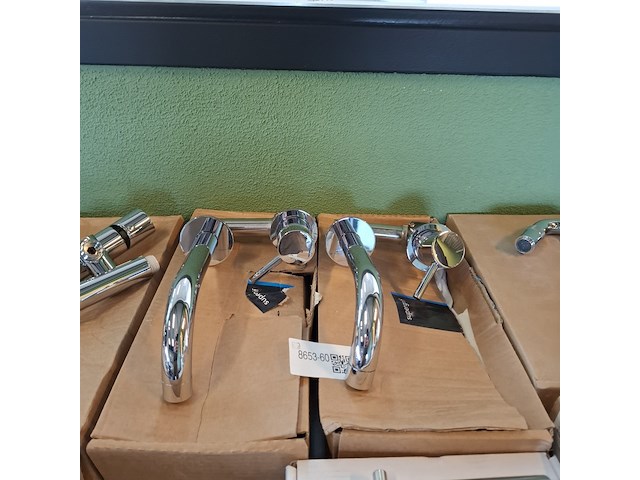 2x inbouwkraan supergrif, chroom - afbeelding 1 van  7