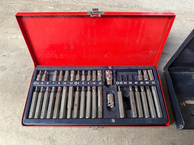2x inbus torx en veeltand set - afbeelding 3 van  4
