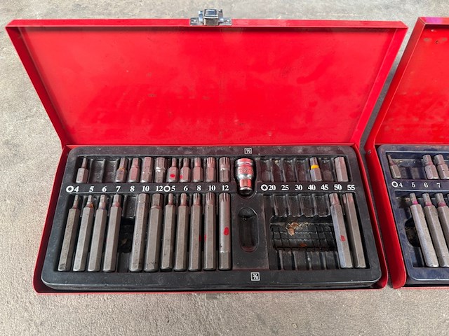 2x inbus torx en veeltand set - afbeelding 3 van  5