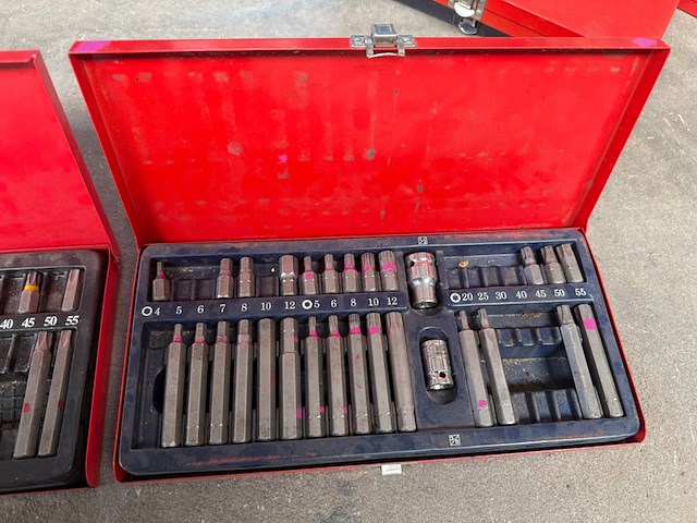 2x inbus torx en veeltand set - afbeelding 4 van  5