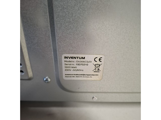 2x inductiekookplaat en magnetronoven, inventum - afbeelding 6 van  14