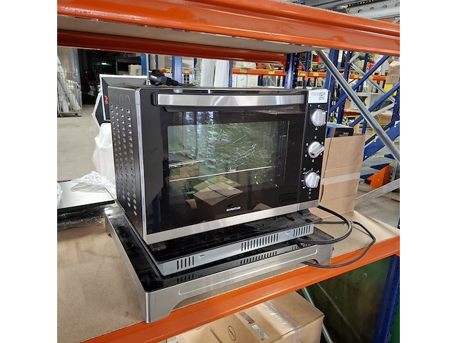 2x inductiekookplaat en magnetronoven, inventum - afbeelding 1 van  14