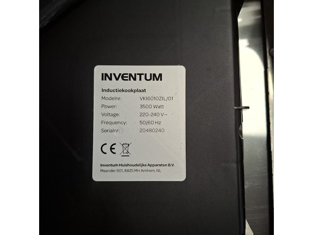 2x inductiekookplaat en magnetronoven, inventum - afbeelding 12 van  14