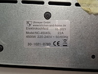 2x inductiekookplaat en magnetronoven, inventum - afbeelding 14 van  14