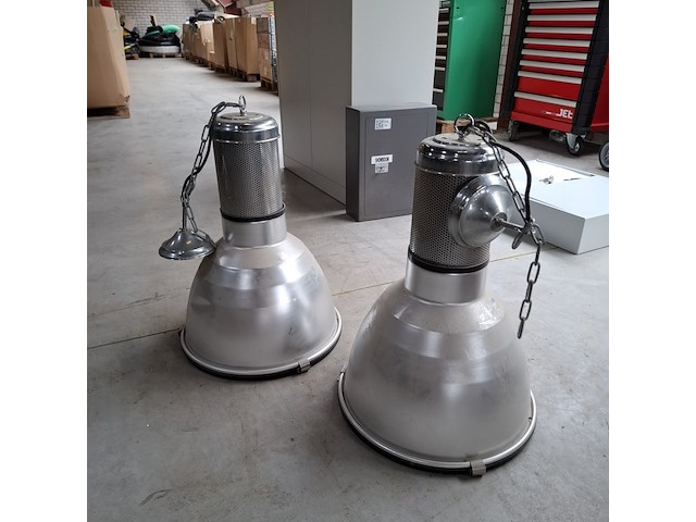 2x industriële hanglamp - afbeelding 1 van  4
