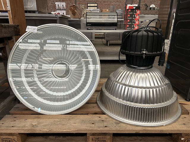 2x industriële lamp - afbeelding 1 van  4