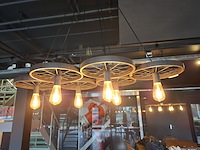 2x industriële plafondlamp - afbeelding 1 van  6