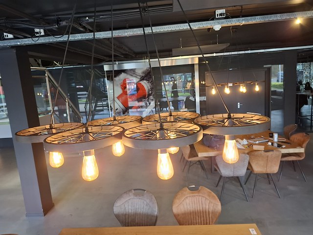 2x industriële plafondlamp - afbeelding 3 van  6