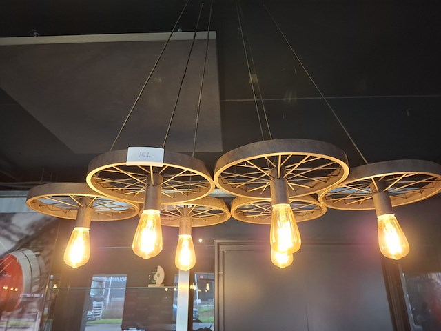 2x industriële plafondlamp - afbeelding 4 van  6