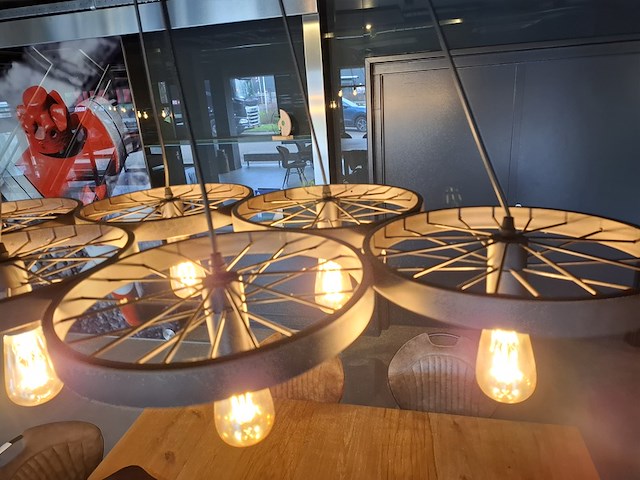 2x industriële plafondlamp - afbeelding 5 van  6