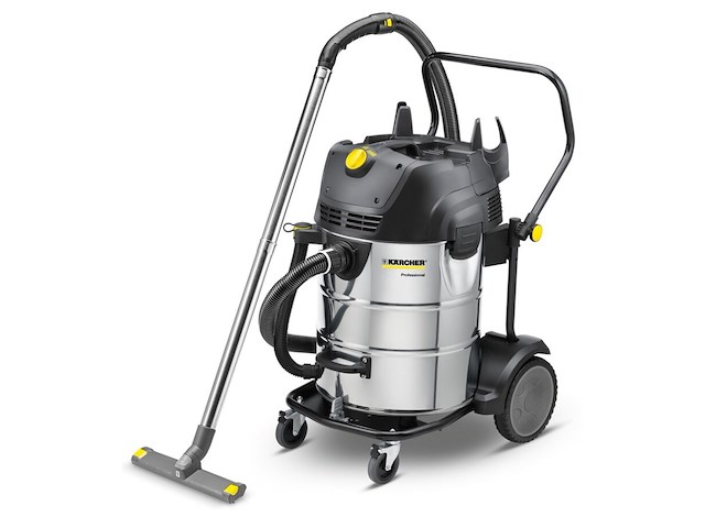 2x industriële stofzuiger karcher, model nt 75/2, zwart, bouwjaar 2018 - afbeelding 1 van  2