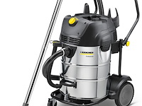 2x industriële stofzuiger karcher, model nt 75/2, zwart, bouwjaar 2018 - afbeelding 1 van  2