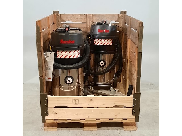 2x industriële stofzuiger, kerstar, kv30/2h - afbeelding 1 van  8
