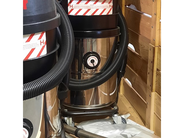 2x industriële stofzuiger, kerstar, kv30/2h - afbeelding 7 van  8