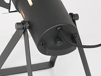 2x industriële tafellamp met e27 fitting, mexlite, carré 3380zw, zwart, 2026 - afbeelding 3 van  5
