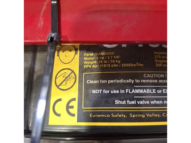 2x industriële ventilator, o.a fanergy - afbeelding 8 van  10