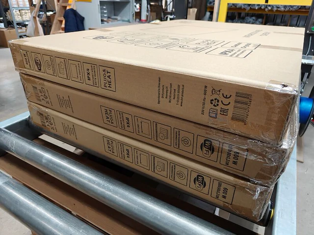 2x infrarood paneel 600 watt, vh, superia, wit, 2025 - afbeelding 9 van  9