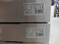 2x infrarood paneel, ecosun, type gs | glas, 60x120 cm, wit, 2025 - afbeelding 2 van  4