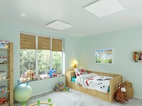 2x infrarood paneel, ecosun, type gs | glas, 60x60 cm, wit, 2025
